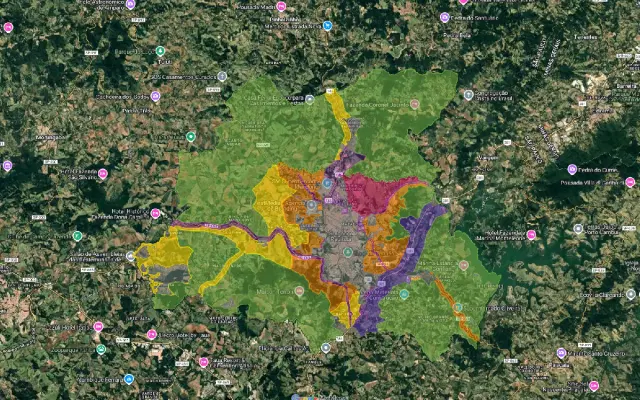 Mapa Interativo Revela Novos Detalhes do Plano Diretor de Bragança